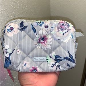 Vera Bradley-Park stripe makeup bag
